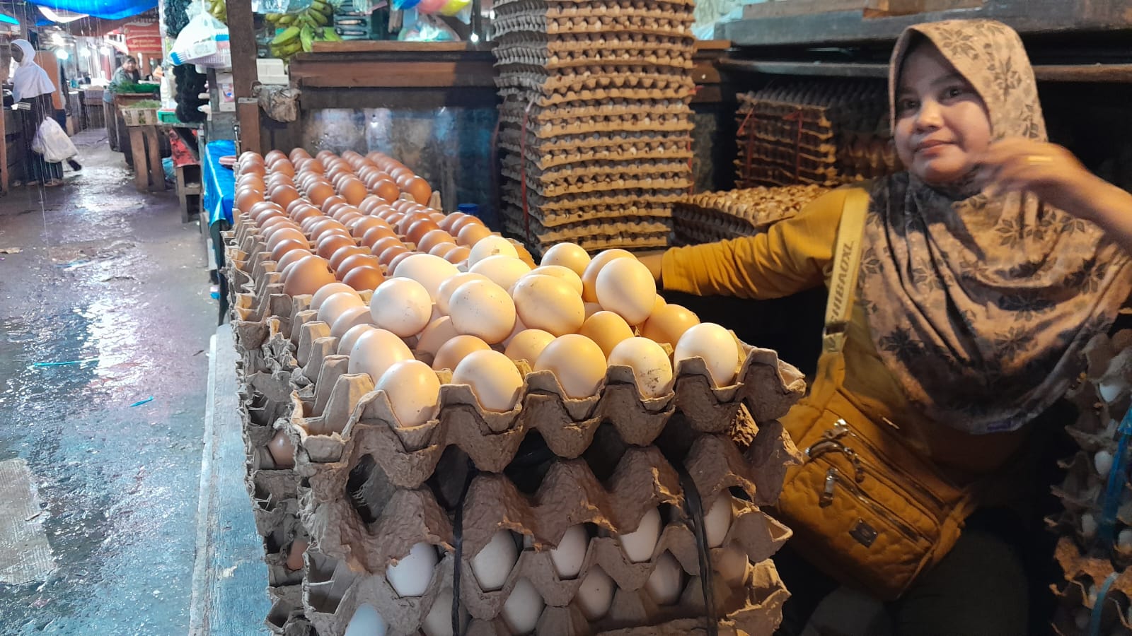 Jelang Nataru, Harga Telur di Lubuklinggau Mulai Melonjak