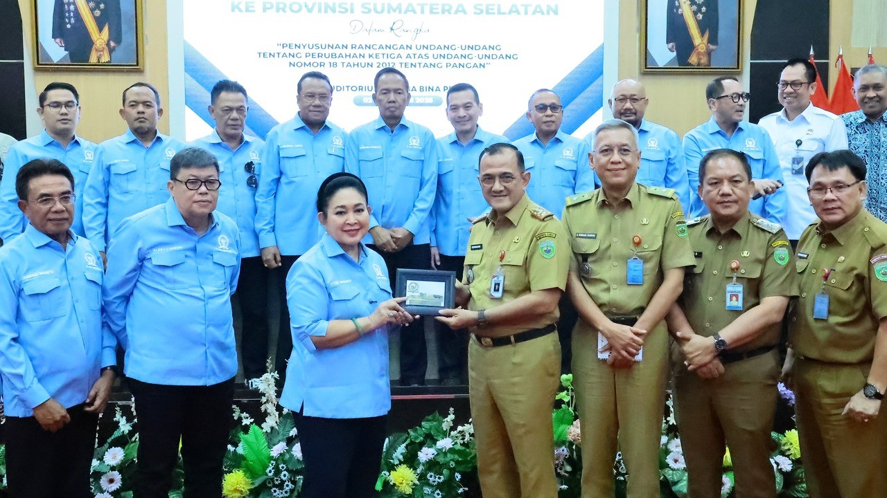 Titiek Soeharto Puji Keberhasilan Sumsel Pertahankan Surplus Pangan Nasional