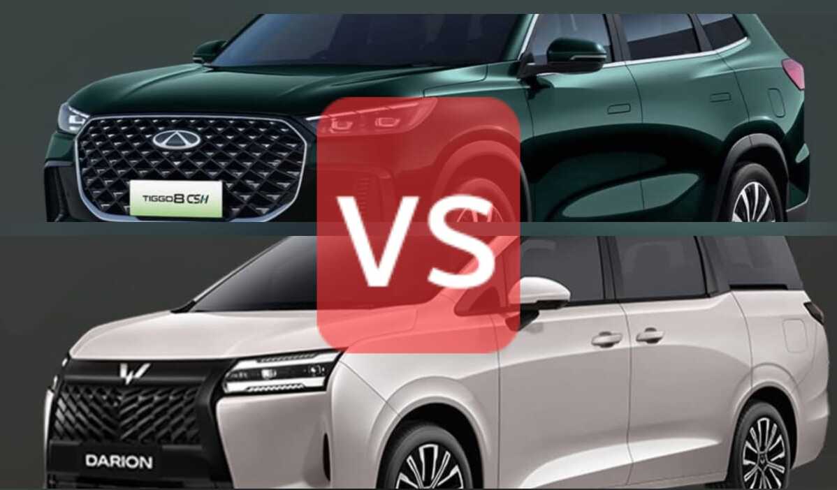 Wuling Darion PHEV vs Chery Tiggo 8 CSH : Pertarungan MPV Nyaman vs SUV Bertenaga
