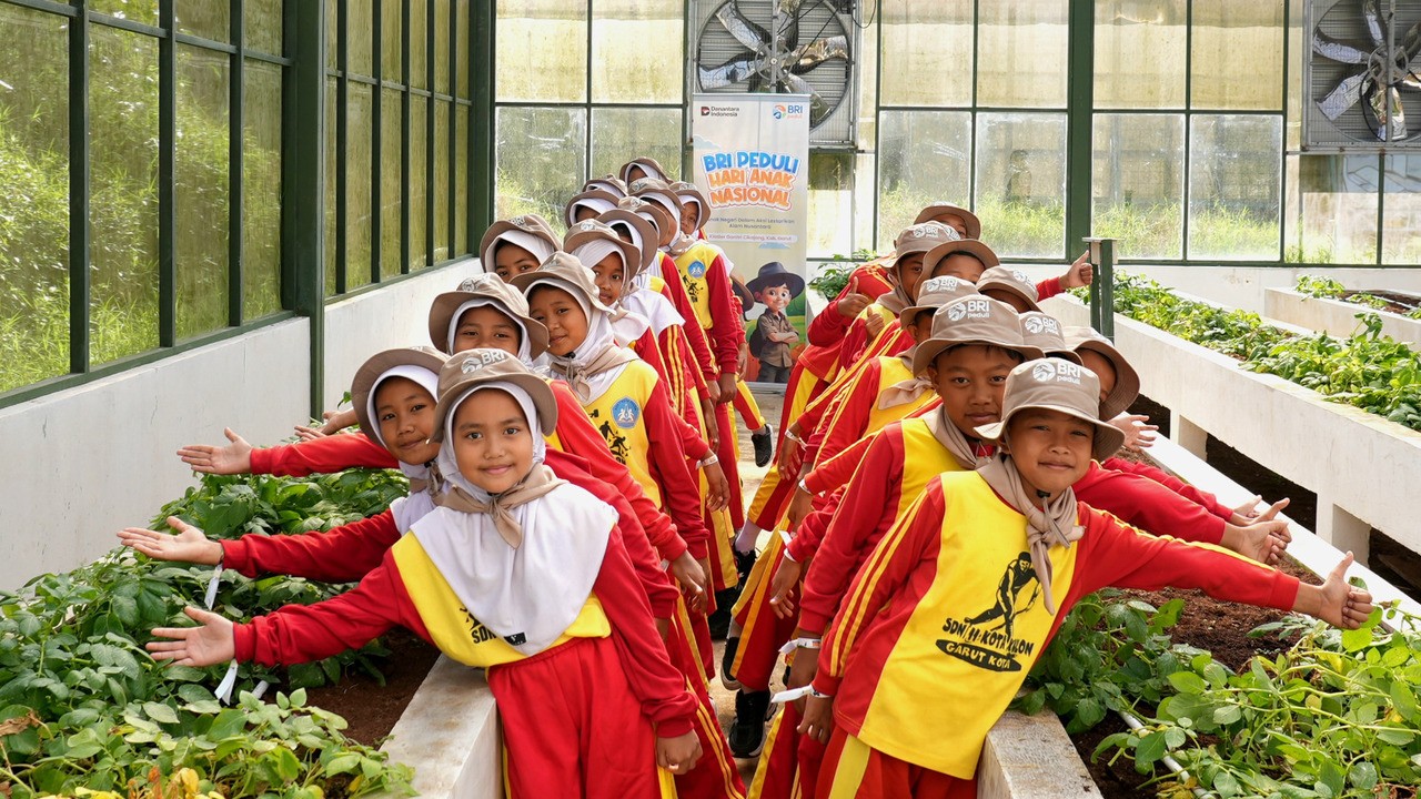 Peringati Hari Anak Nasional, BRI Peduli Dukung Pendidikan Karakter Anak lewat Kegiatan Agroedukasi bagi Siswa