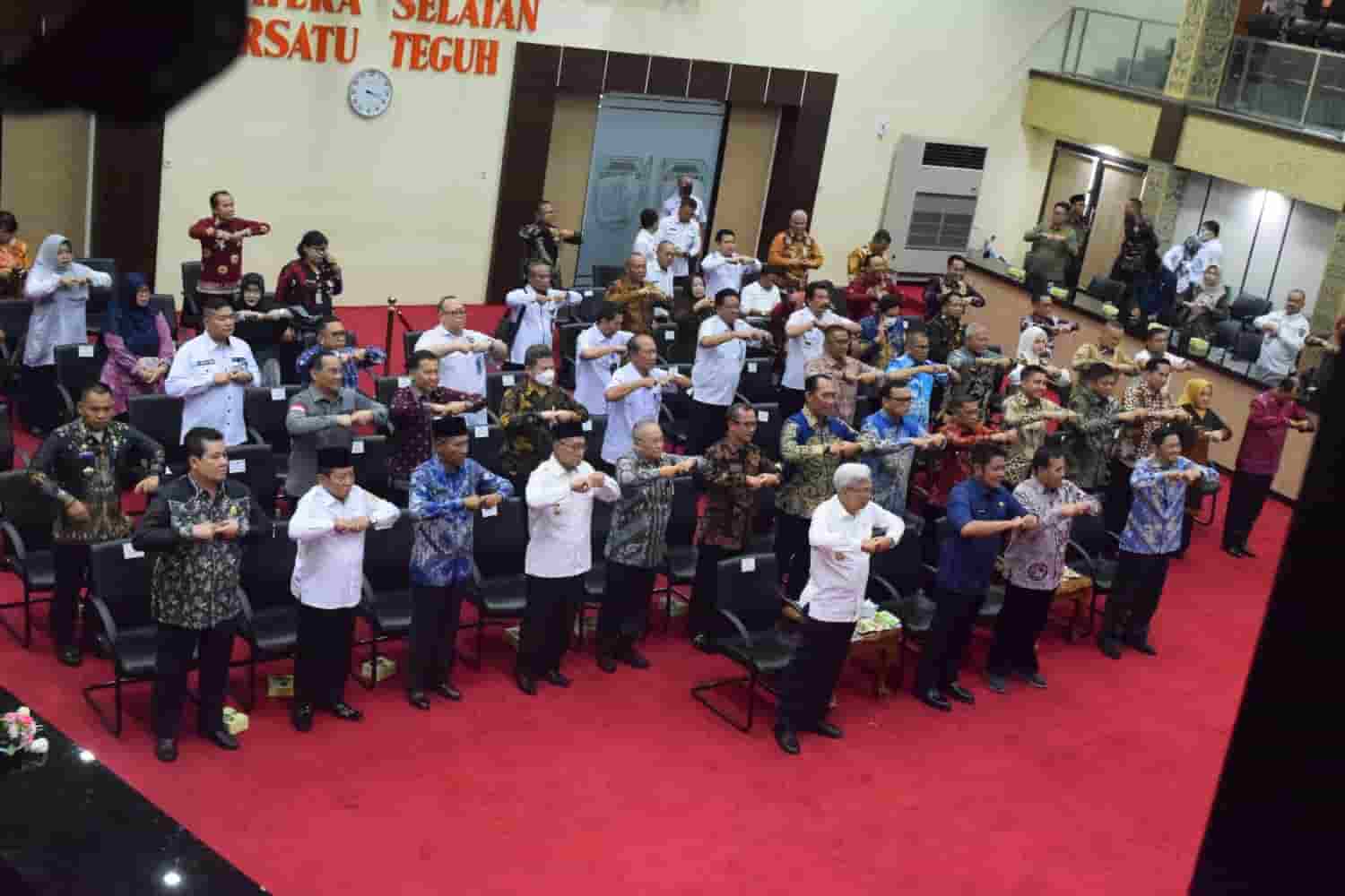Kakanwil Kemenkumham Sumsel Ilham Djaya Hadiri Penganugerahan Ombudsman Sumatera Selatan