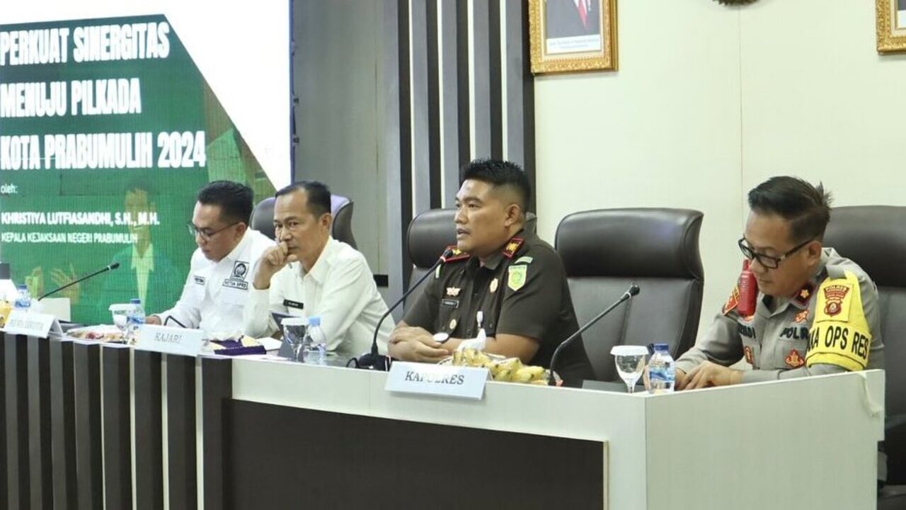 Siapkan 5 Jaksa Masuk Tim Gakkumdu, Kajari Prabumulih: Semoga Jaksa yang Kita Siapkan Tidak Bekerja