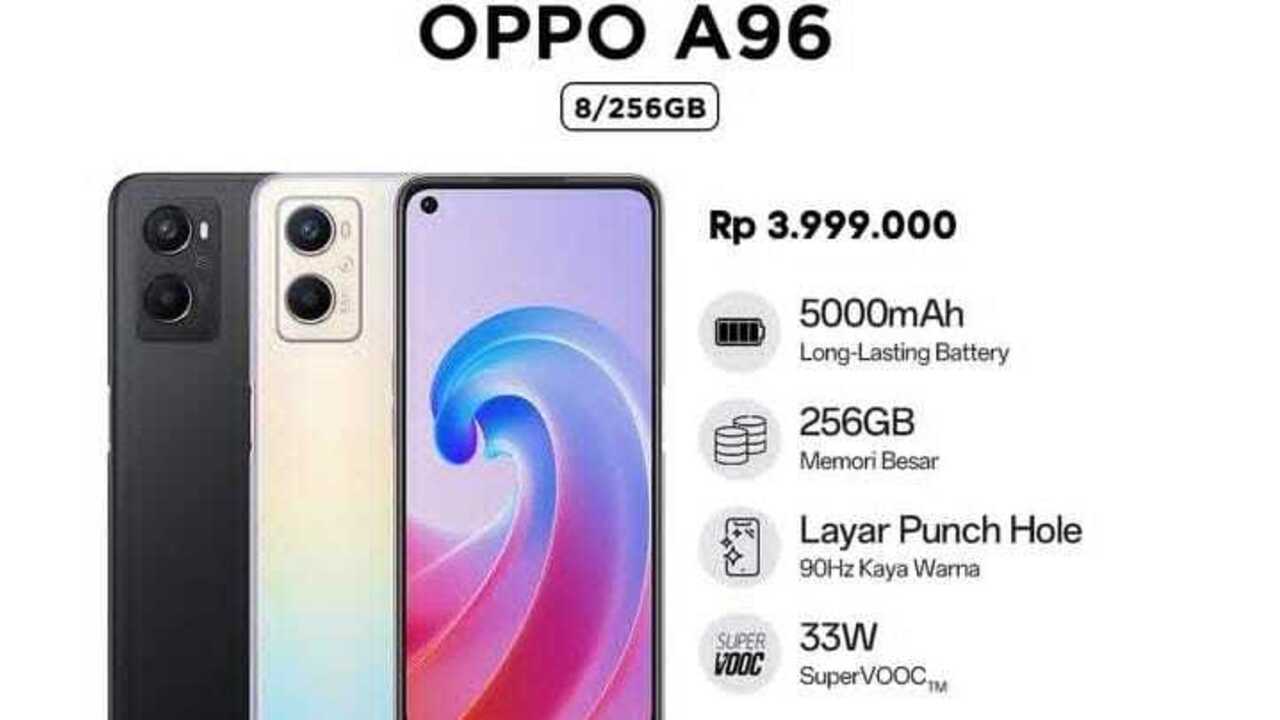 Oppo A96 Andalkan Baterai Jumbo, Solusi Andal untuk Pengguna Aktif