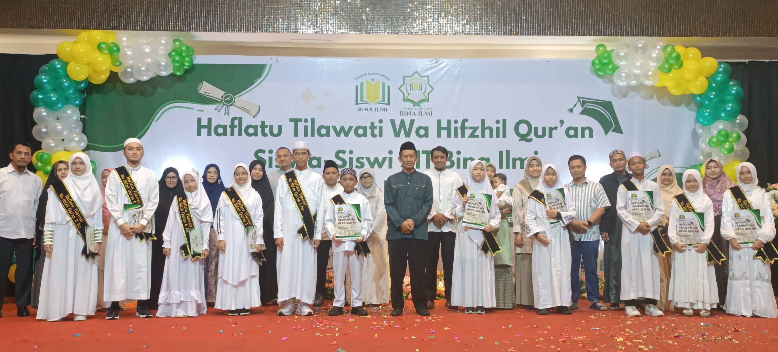 SIT Bina Ilmi Sukses Gelar Haflatu Tilawati Wa Hifzhil Qur'an: Mencetak Generasi Penghafal Qur'an