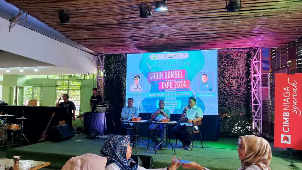 Digitalisasi Dorong Kemajuan UMKM Sumsel di Pameran Kadin Expo 2024