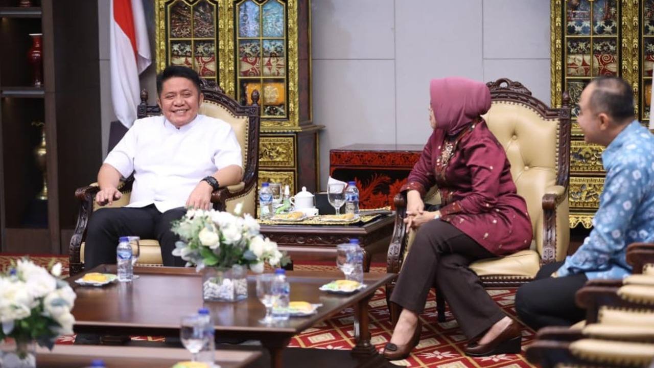 Kepala BPS RI Apresiasi Stabilitas Ekonomi Sumsel, Gubernur Herman Deru Dorong Pemutakhiran Data