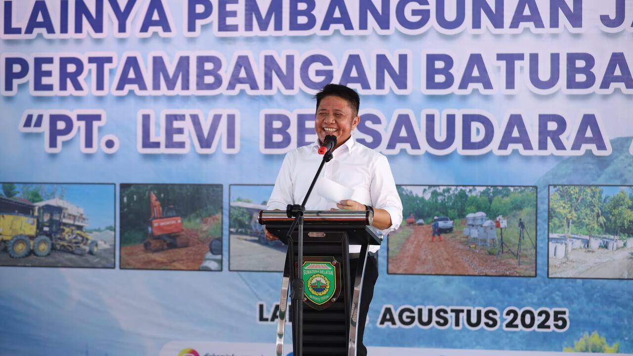 Gubernur Herman Deru Resmikan Jalan Khusus Batubara, Akhiri Kemacetan Bertahun-Tahun di Sumsel