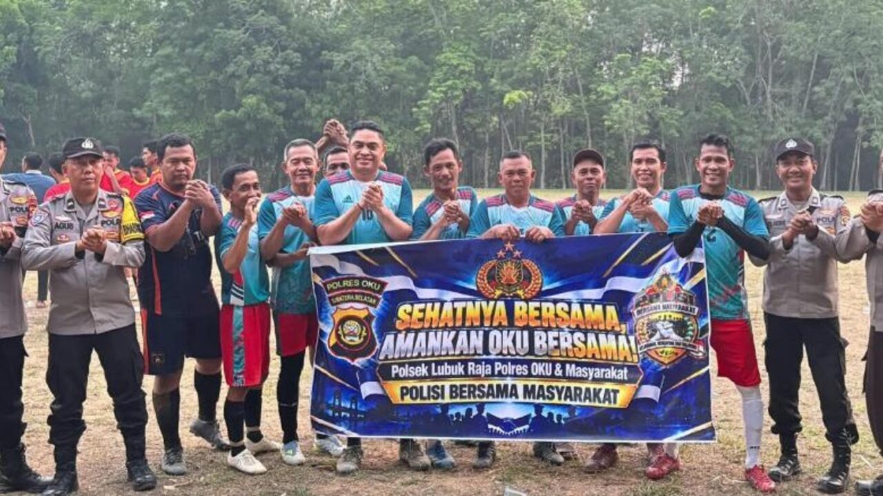 Tim Sepak Bola Legend yang Diperkuat Kapolres OKU Tembus 8 Besar