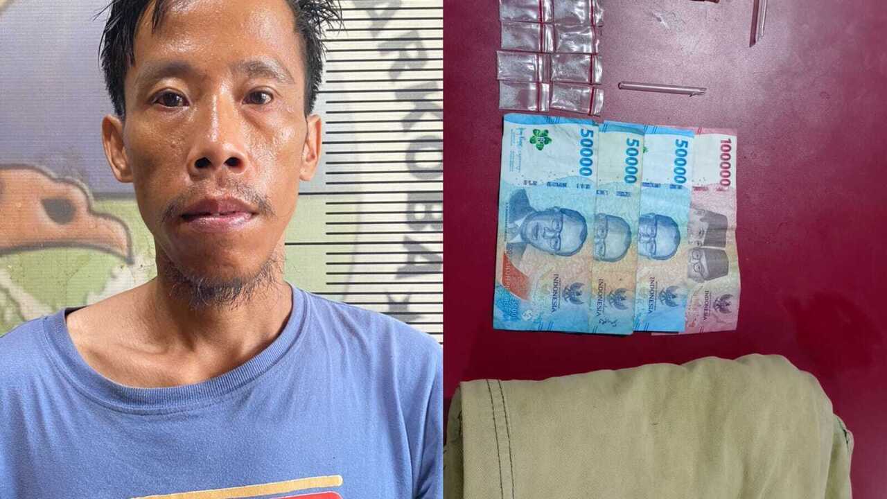 Grebek Bedeng di Sukajadi, Unit 2 Satresnarkoba Polres Prabumulih Tangkap Seorang Pengedar dan Sita
