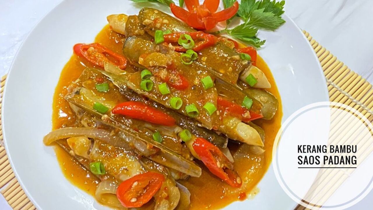 Kerang Bambu Saus Padang Kian Digemari, Perpaduan Cita Rasa Pedas dan Gurih Tarik Minat Pecinta Kuliner