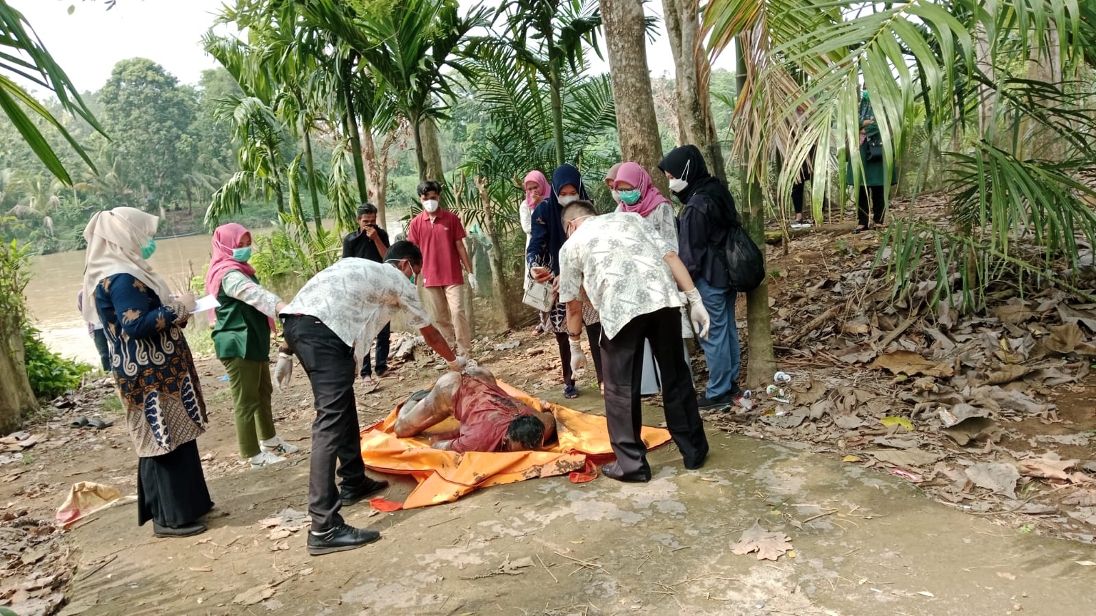 Warga Lubai Ditemukan Tewas di Sungai Ogan