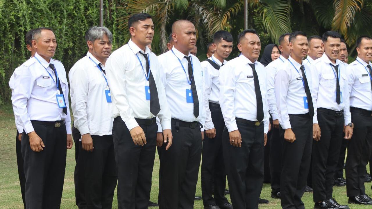 Peserta FMD PPPK Kanwil Kemenkum Sumsel Tempuh Pembinaan Karakter, Disiplin, dan Bela Negara 