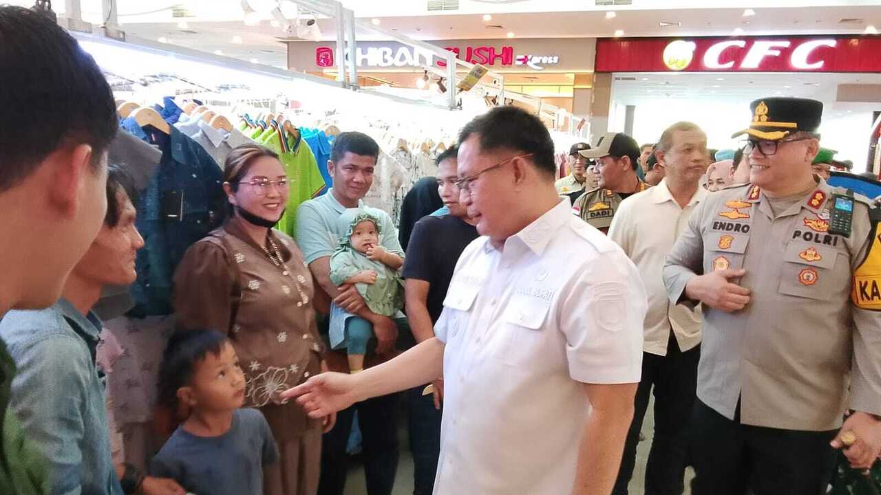 Wabup OKU Tinjau Pos Pelayanan, Pastikan Keamanan Jelang Lebaran