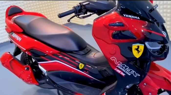Yamaha Ferrari Predator : Skutik Premium Siap Menantang Honda PCX, Gaji UMR Bisa Beli