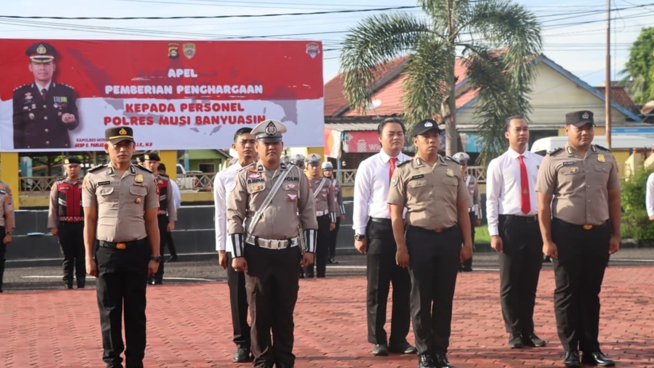 Anggota Polres Muba Harus Berintegritas dan Dedikasi Kinerja Tinggi
