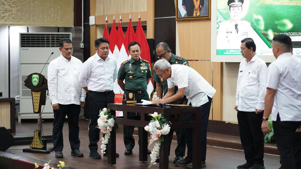 Gubernur Herman Deru Optimistis Cetak Sawah 48 Ribu Hektare di Sumsel Dongkrak Ketahanan Pangan Nasional