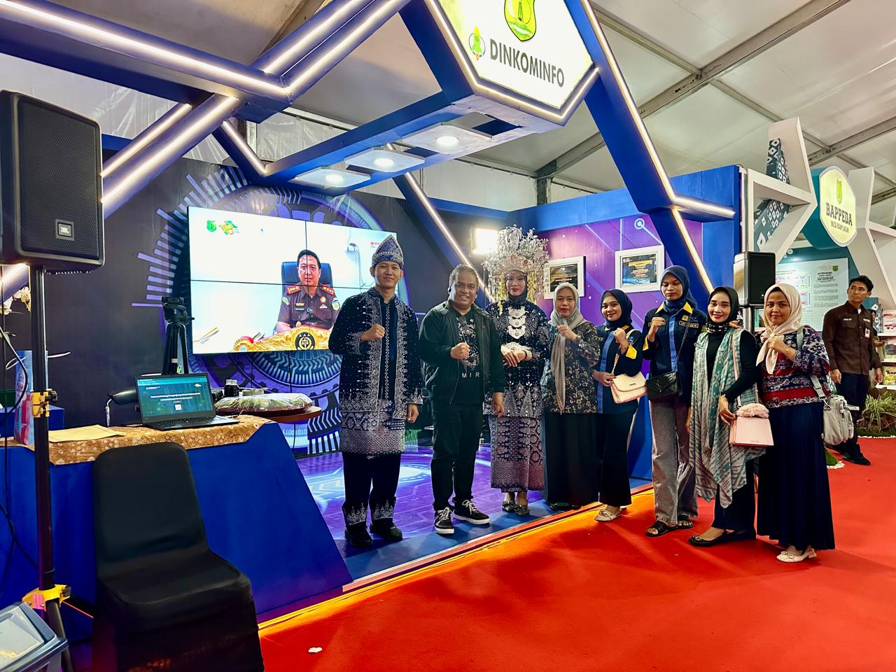 Pastikan Pengunjung Gembira di Stand Kominfo, Siapkan Berbagai Doorprize Menarik