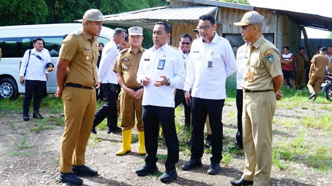 Kakanwil Ditjen PAS Tinjau Lahan Hibah Walikota Arlan untuk Pembangunan Lapas Prabumulih