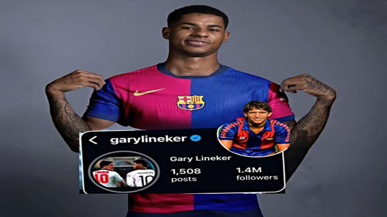 Marcus Rashford Resmi Berkostum Barcelona, Jadi Penerus Gary Lineker