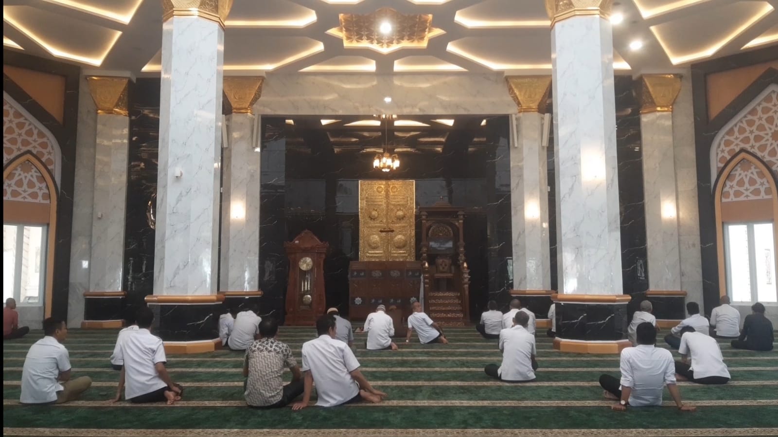 Menyambut Ramadan 1445 Hijriah, Masjid Agung An-Nur Ogan Ilir Siap Dengan Nuansa Baru