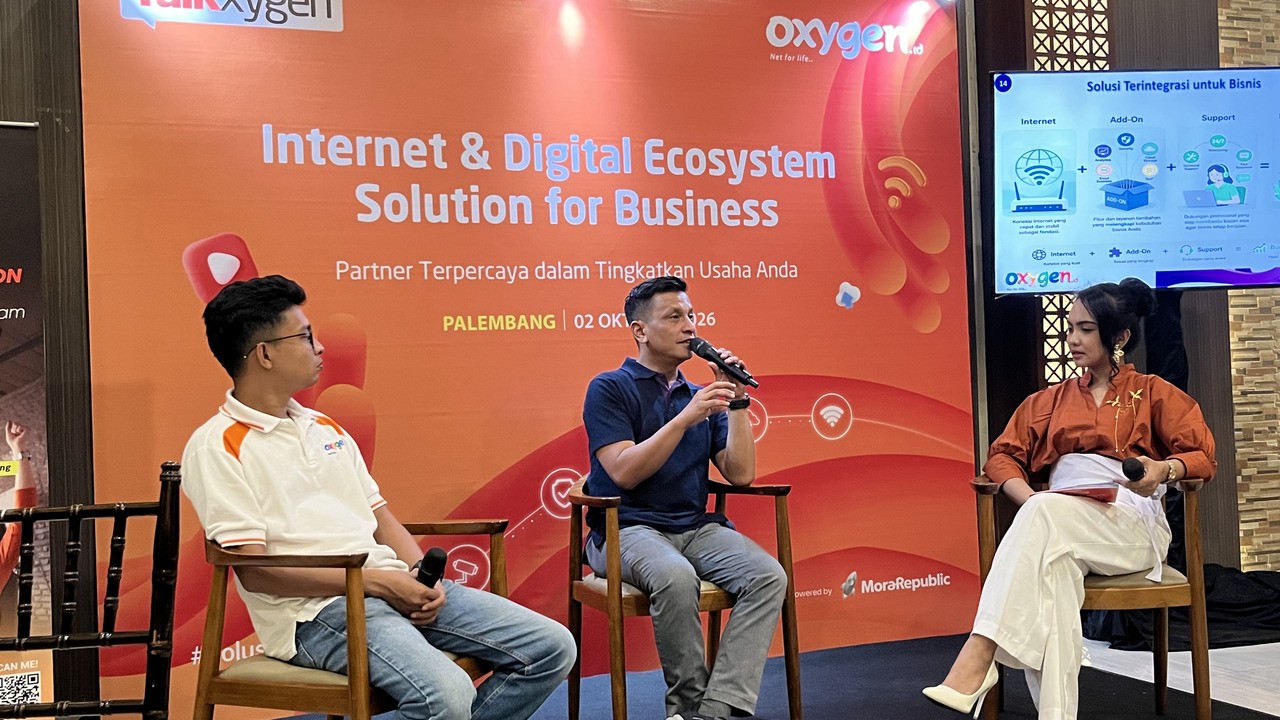 Oxygen.id Hadirkan Talkxygen di Palembang, Dorong Bisnis Manfaatkan Solusi Digital  
