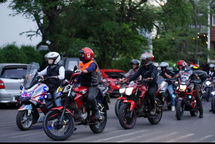 Seru, Gathering Regional komunitas Yamaha Riders Federation Indonesia Area Palembang