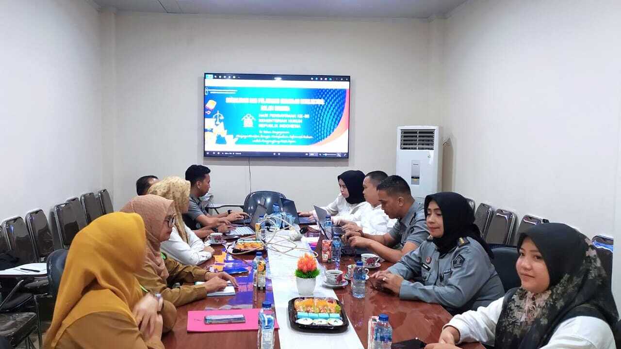 100 Merek UMKM Muba Didaftarkan Gratis, Kanwil Kemenkum Sumsel Turun Langsung