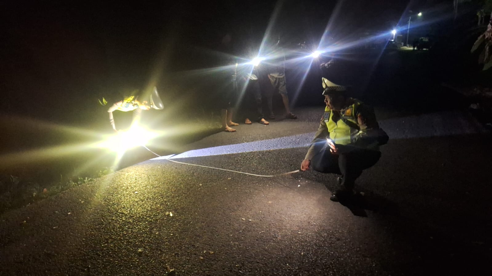 Dua Pemuda Tewas dalam Tabrakan Maut Motor dan Pikap di Rantau Panjang Ogan Ilir