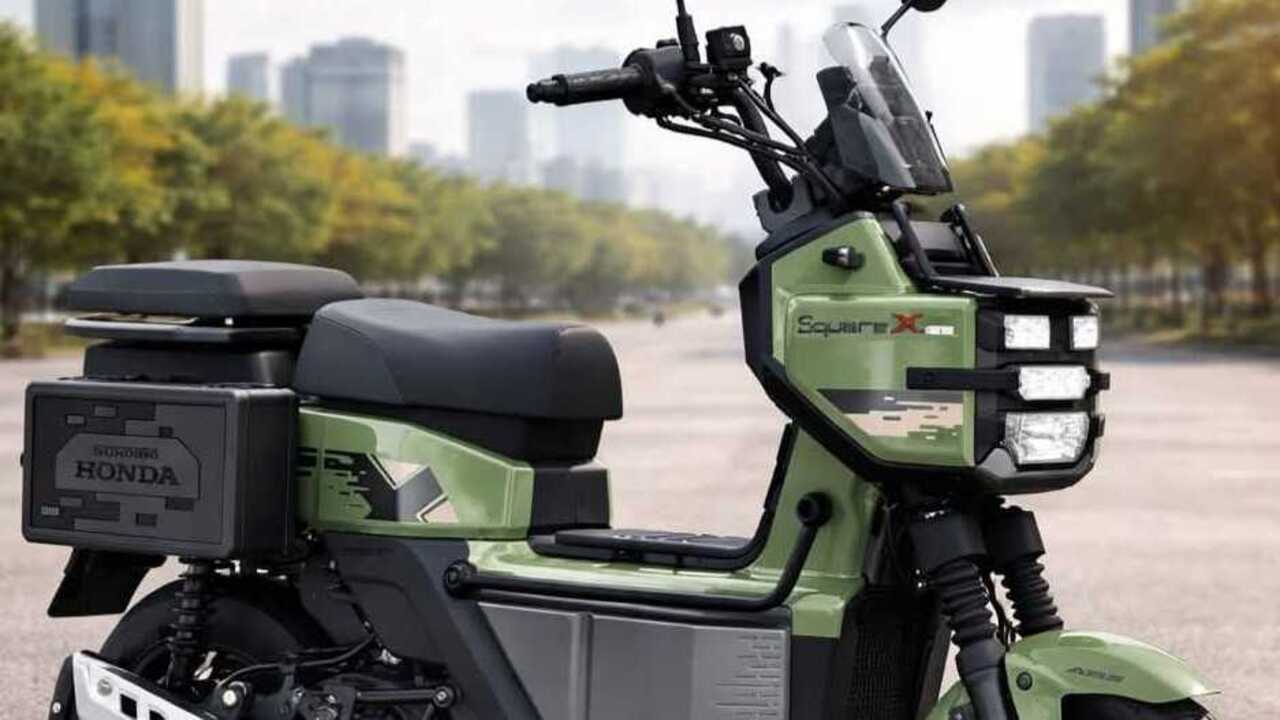 Lawan Arus! Honda Square X125 Tampil Kotak, Skutik 125 cc  Anti-Mainstream