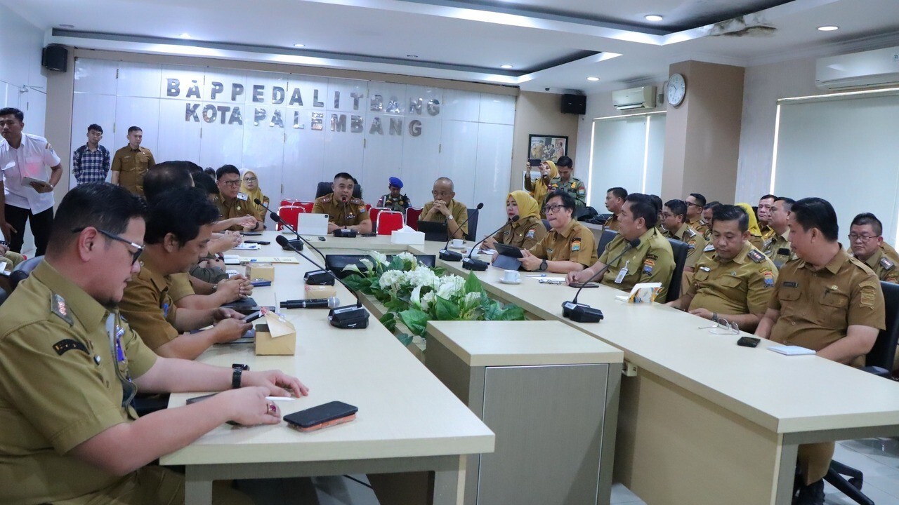 Kawal 38 Program Prioritas, Pemkot Palembang Perkuat Sinergi hingga Tingkat Kecamatan