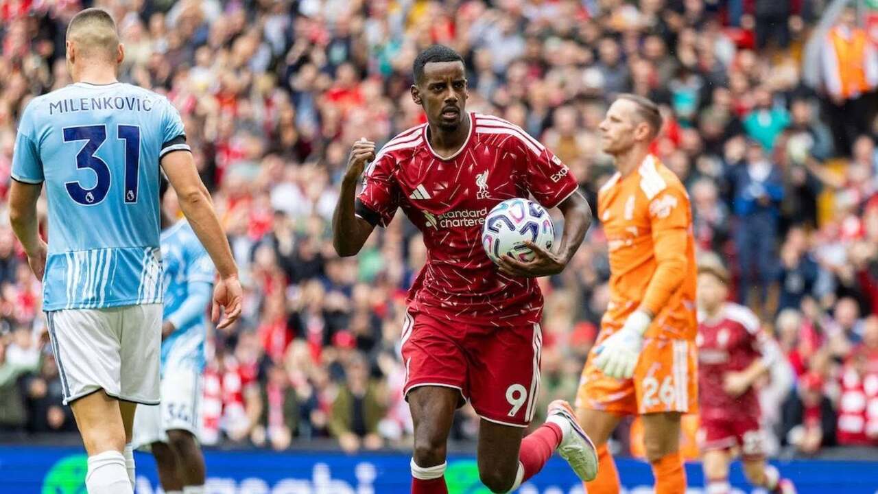 Hasil liga Premier Inggris: Liverpool 2-2 Nottingham Forest.