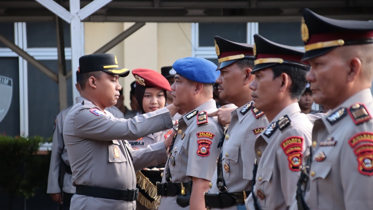 Empat Pejabat di Wilayah Hukum Polres OKI Berganti : Iptu Feri Jabat Kasat Intelkam