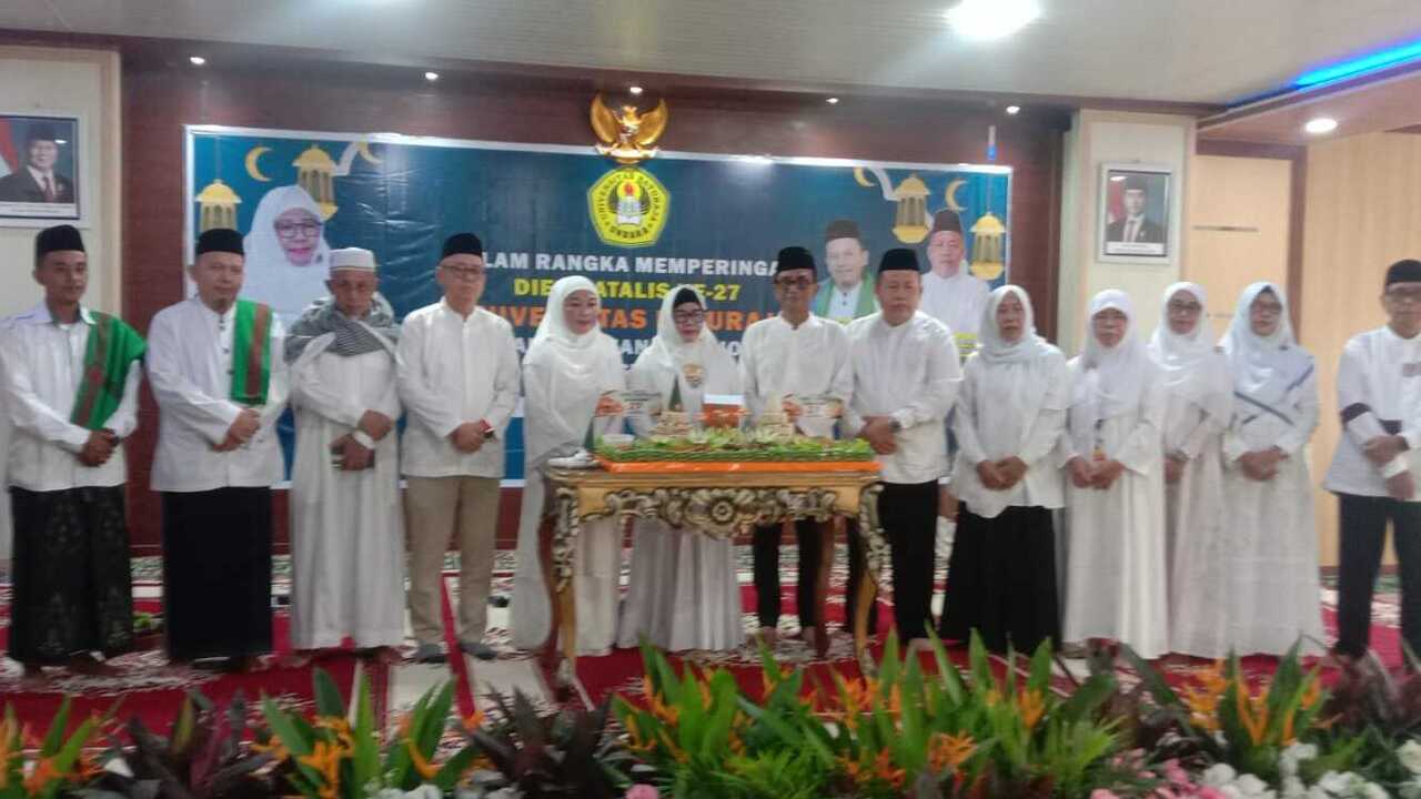 Dalam Rangka Dies Natalis Ke-27, Unbara Gelar Acara Istighosah