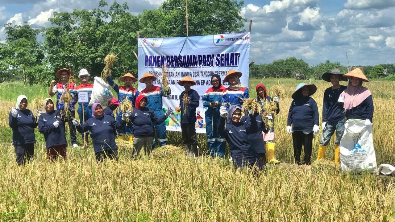 Pertamina EP Adera Field dan PHR Zona 4 Kembangkan Program PERMATA, Angkat Ekonomi Warga Desa Pengabuan PALI