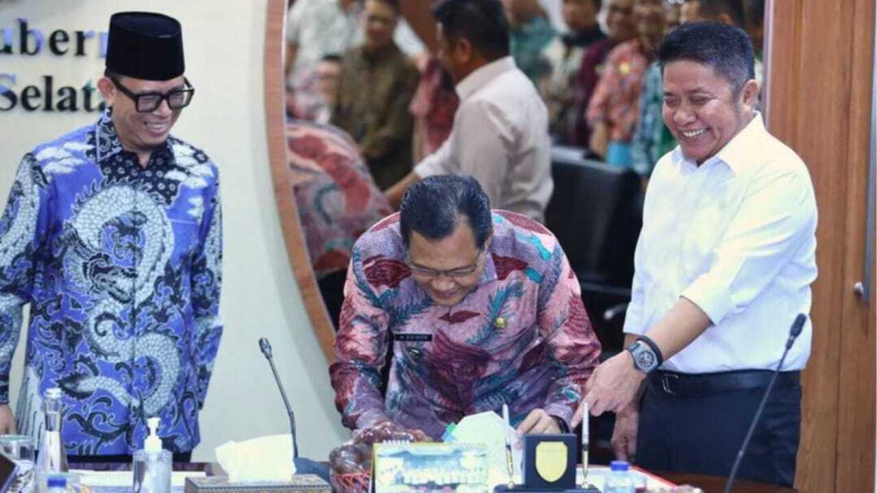 Sepakat Teken MoU Participating Interest WK Ogan Komering