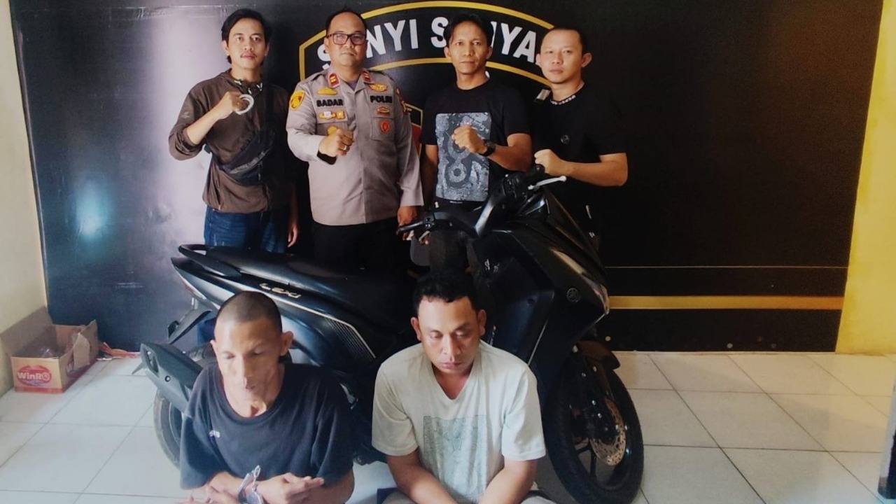 2 Pelaku Curanmor Diringkus Tim Sunyi Senyap Polsek Prabumulih Barat