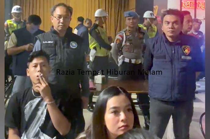 Razia Gabungan di Tempat Hiburan Malam di Kota Palembang: 93 Orang Positif Narkoba