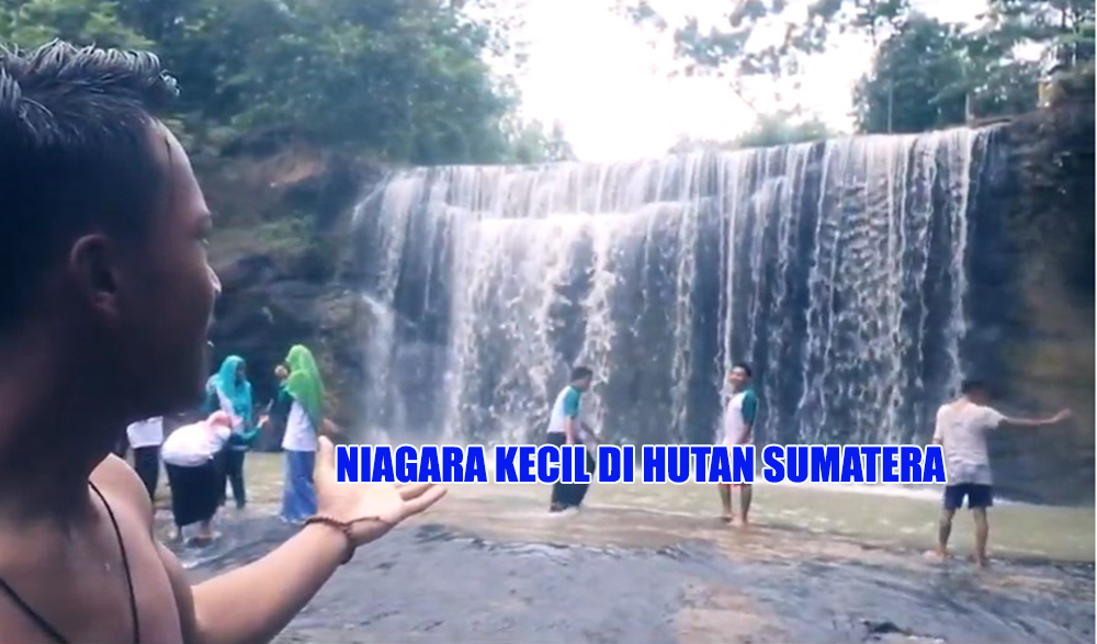 Keunikan Air Terjun Selingsing Berpotensi Mendunia :  Niagara Kecil yang Terselip di Hutan Sumatera Selatan