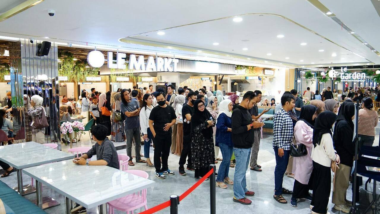 Palembang Indah Mall Hadirkan Pengalaman Kuliner Digital: Jajan Rp1 dan Minuman Gratis di Le Garden & Le Markt