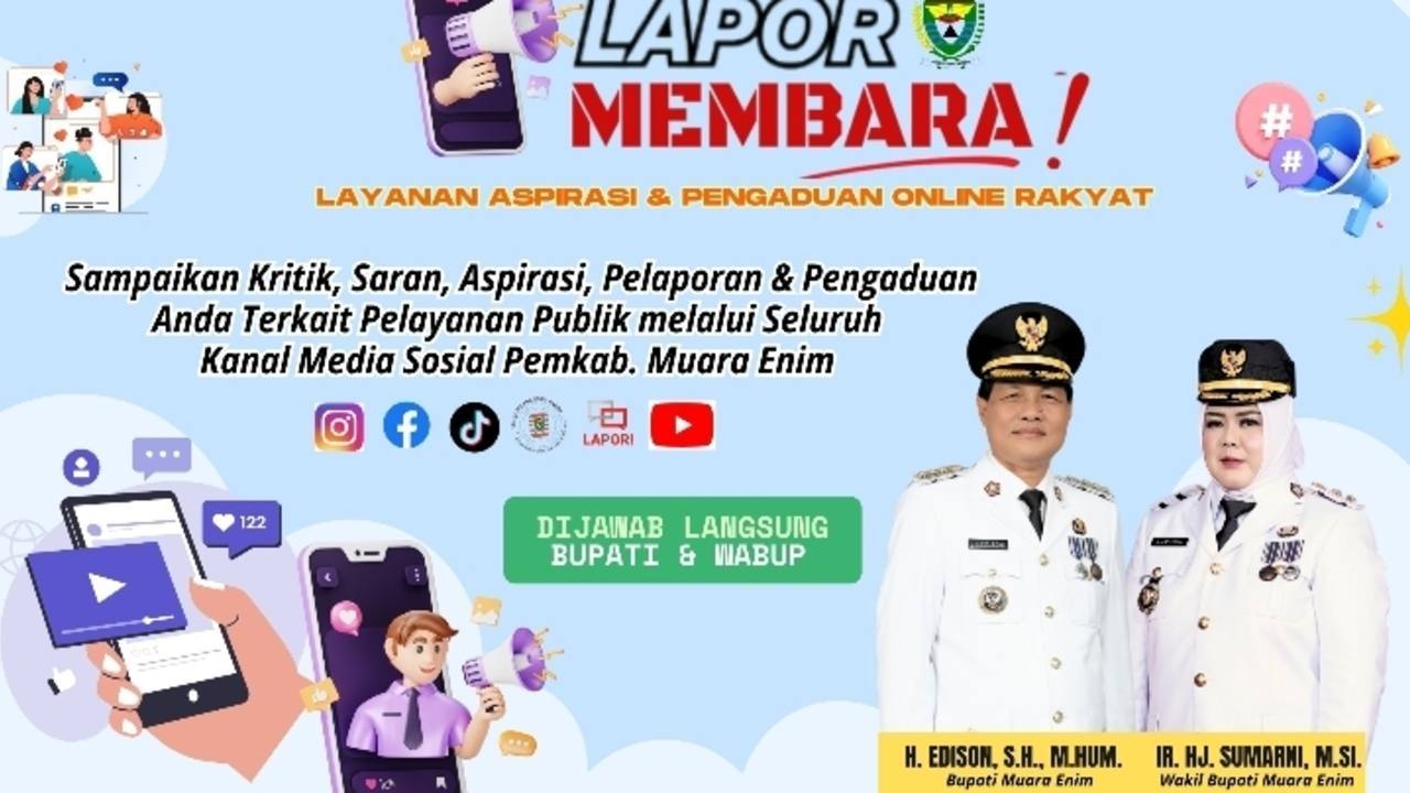 Optimalisasi Pelayanan Komunikasi, Hadirkan Inovasi Lapor Membara