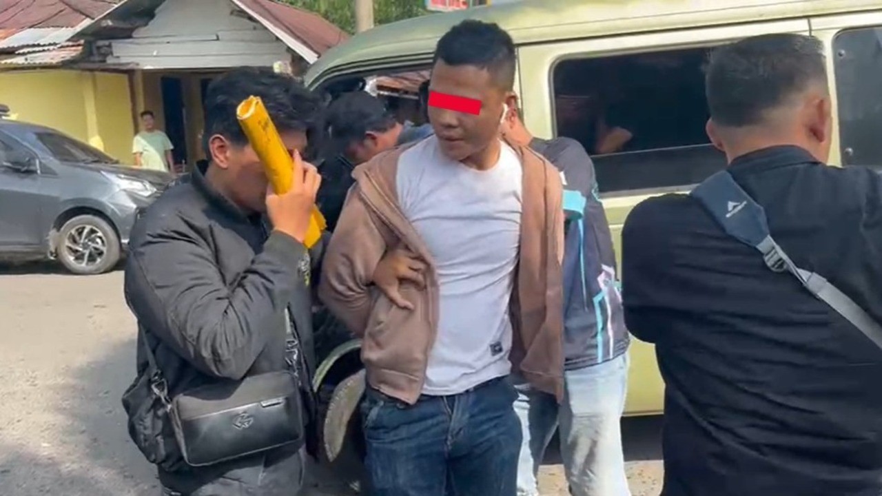 Polres Lahat Gagalkan Peredaran 1 Kilogram Ganja Asal Jarai, Pemuda Desa Diamankan