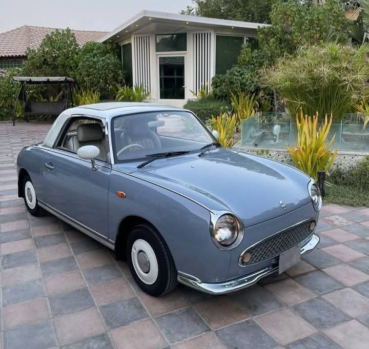 Nissan Figaro Cabriolet 1991: Mobil Retro Imut dengan Mesin Turbo yang Jadi Buruan Kolektor