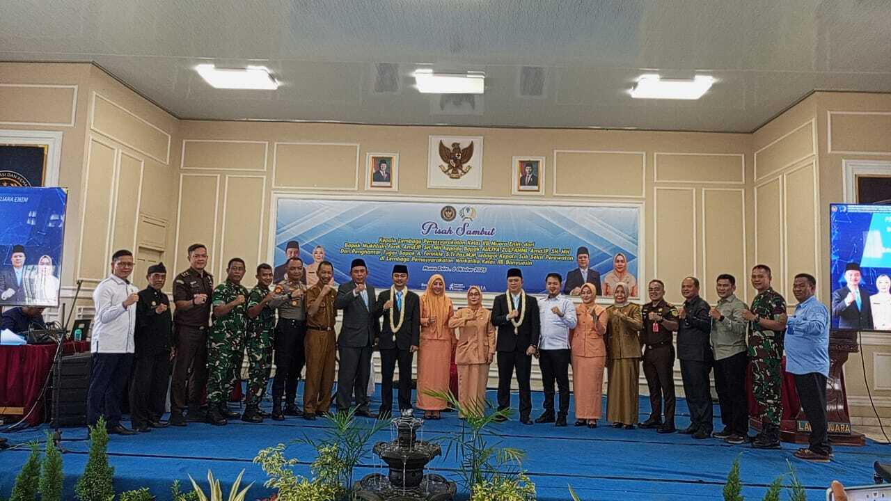 Auliya Zulfahmi Jabat Kalapas Muara Enim