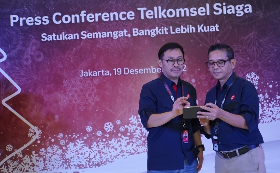 Natal dan Tahun Baru, Traffic Layanan Telkomsel Melonjak 17,6 Persen