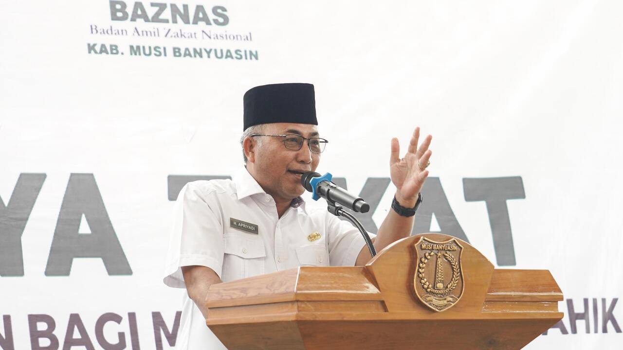 Baznas Sumsel Apresiasi Pemkab Muba Dalam Penyaluran Bantuan Baznas