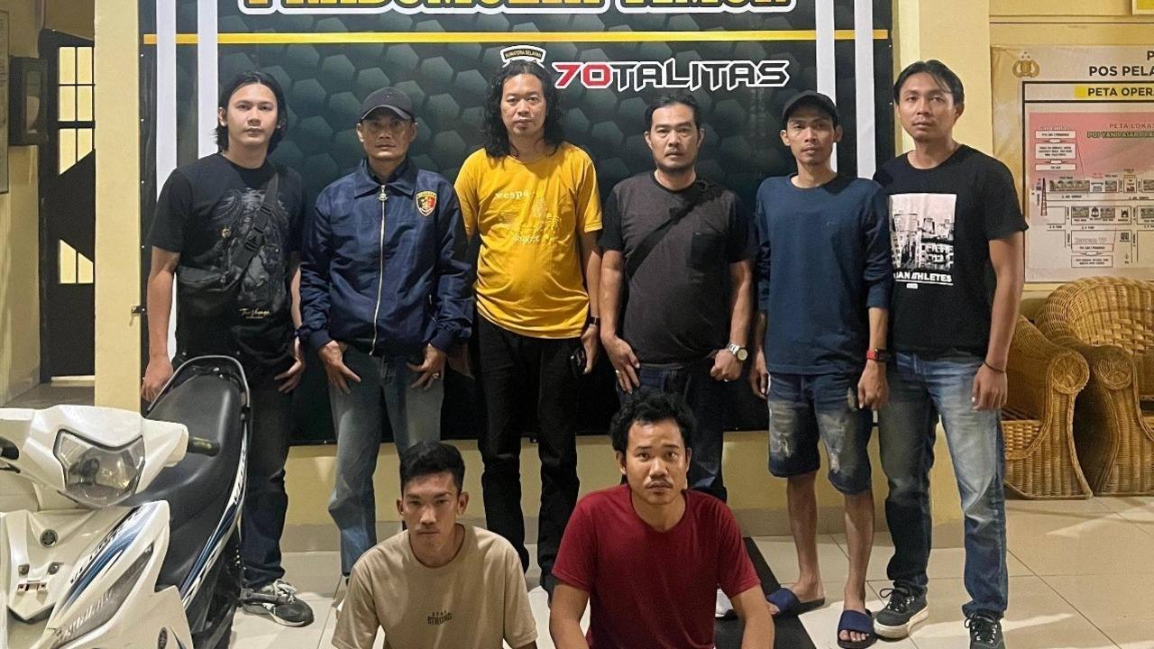 Tim Opsnal Singo Timur Bekuk 2 Begal Sadis Lintas Kabupaten/Kota