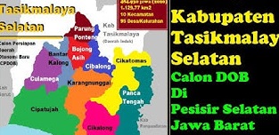 10 Kecamatan Gabung Kabupaten Tasikmalaya Selatan Pemekaran Kabupaten Tasikmalaya Provinsi Jawa Barat