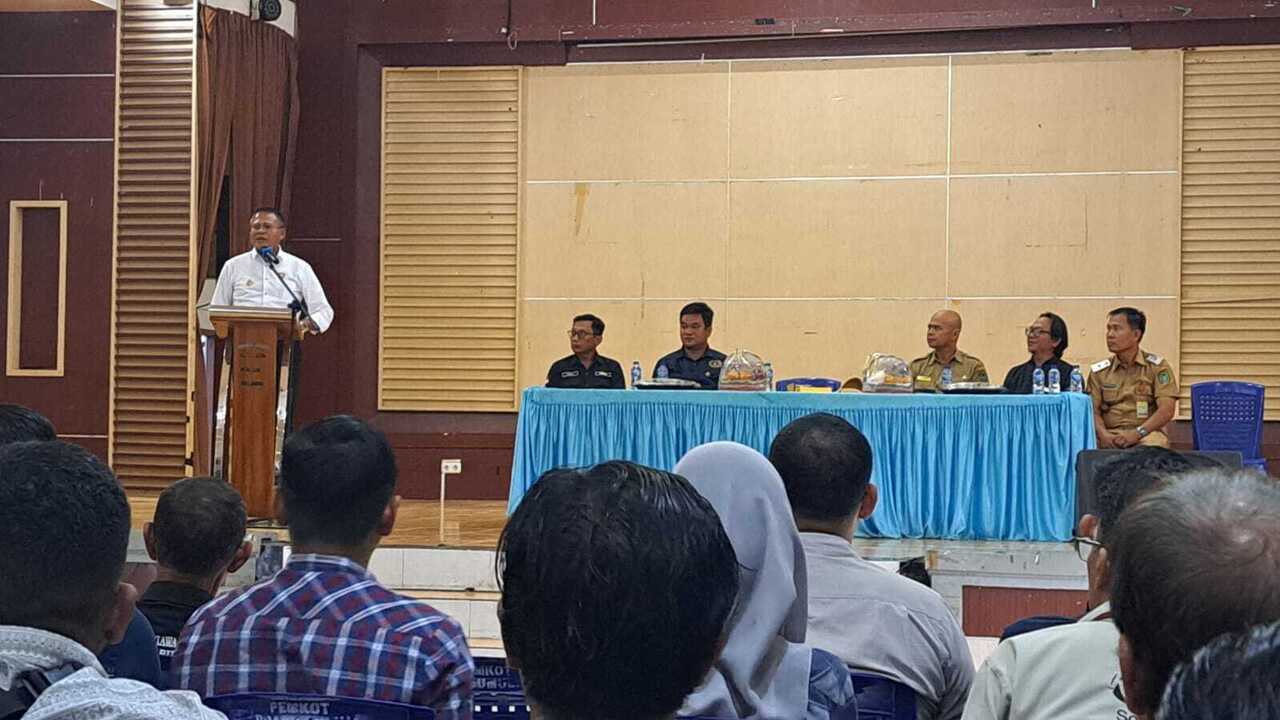 Silaturahmi dengan Awak Media, Wali Kota Prabumulih H Arlan Janji Usulkan Pembangunan Rumah Komunitas