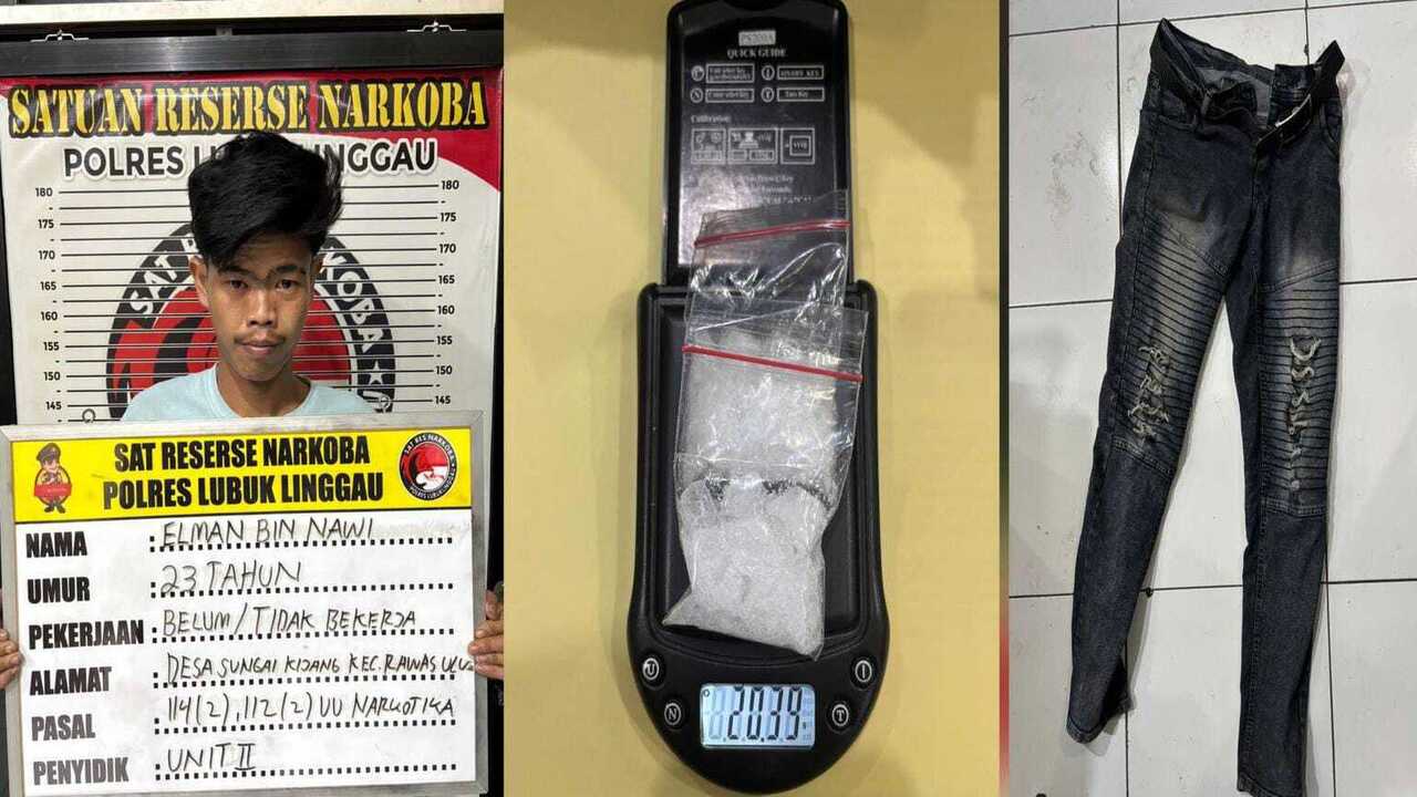 Pengedar Narkotika Antar Kabupaten/Kota Diringkus Satresnarkoba Polres Lubuklinggau