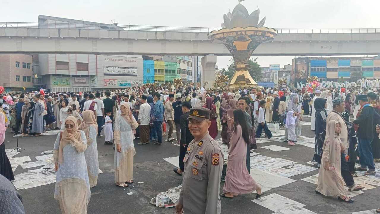 Polda Sumsel Amankan 9.532 Masjid, Sholat Idul Fitri 1447 H Berlangsung Aman dan Khidmat